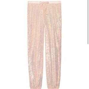 NWT Victoria’s Secret Sequin Jogger Pants